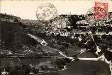 CPSM Rocamadour vu de la Vallee