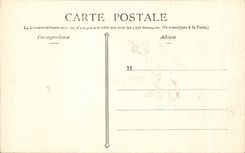 CPA St Maurice Entree de la Grotte aux Fees avec le Chateau