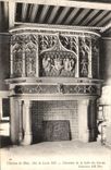 CPA Chateau De Blois Aile De Louis XII Cheminee De La Salle Des Gardes