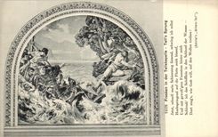 CPA Fresken in der Tellskapelle Tell's Sprung 