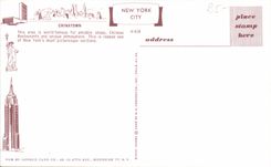 CPSM Chinatown New York City Chine 