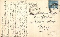 CPA Marseille Cathedrale Et Notre Dame De La Garde Bateaux