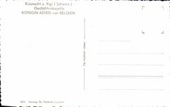 CPA Kussnacht Rigi Gedachtniskapelle Konigin Astrid van Belgien
