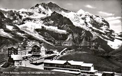CPA Kleine Scheidegg Mit Jungfrau