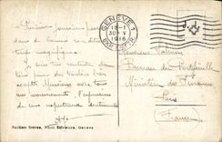 CPA Church of Montreux and the tooth