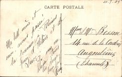 CPA Rheims War memorial of the 132 and 322 regiments of infantry militaria