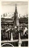 CPA Bern the Cathedral with Blumlisalp