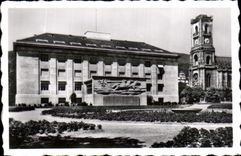 CPSM Neuchatel Laboratoire de recherches horlogeres et Eglise catholique