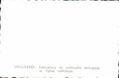 CPSM Neuchatel Laboratoire de recherches horlogeres et Eglise catholique