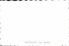 CPSM Neuchatel Vue d'avion