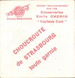 Image Canning facilities Emile Way Captain Cook Sauerkraut of Strasbourg Collectuion Breton Caps Area Saint Thois