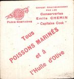 Image Canning facilities Emile Way Captain Cook Mackerels and herrings Collectuion Breton Caps Quimper