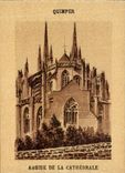 CPA Quimper Apse of the Cathedral