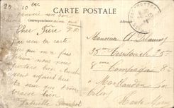 CPA Chartrettes Castle of the Terraces