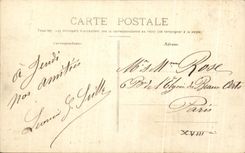 CPA Chartrettes Road of Rouillon