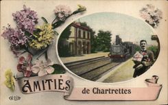 CPA Friendships of Chartrettes Train