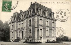 CPA Chartrettes Mauperthuis Castle