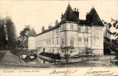 CPA Chartrettes the Castle Of Pre