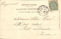 CPA Chartrettes the Castle Of Pre