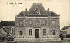 CPA Chartrettes Town hall Ecole De Boys