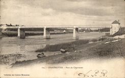 CPA Chartrettes Pont De Chartrettes
