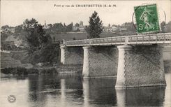 CPA Bridge And Vue De Chartrettes