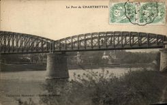 CPA Pont De Chartrettes