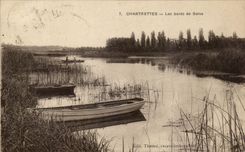 CPA Chartrettes edges of the Seine Boat