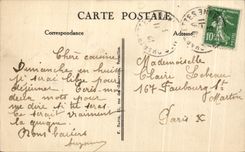 CPA Chartrettes edges of the Seine Boat