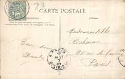 CPA Castle of the Chartrettes Valleys