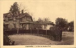 CPA Chartrettes the Field of the windmill