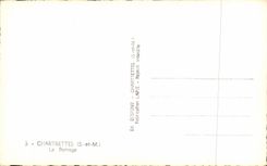 CPSM Chartrettes Stopping