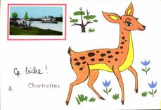 CPSM Chartrettes Hind