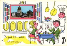 CPA Chartrettes I drank glass