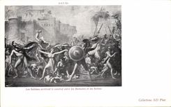 CPA David Sabines Stopping the Combat Enters the Romans and Sabins