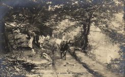 CPA Living room 1901 the Way Of the Mill D' Aiglard Ass