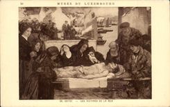 CPA Museum Of Luxembourg CH Cottet Victims Of the Sea