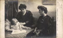 CPA Living room of 1908 Images By H Blabay