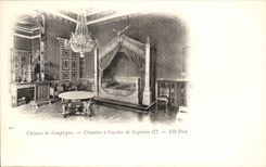 CPA Chateau De Compiegne Chambre has Coucher of Napoleon III