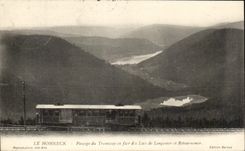 CPA Hohneck Passage of Tramevay opposite the Lakes Longemer and Retournemer