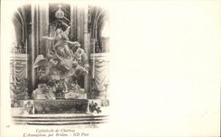 CPA Chartres Cathedral of the Assumption by Bridan