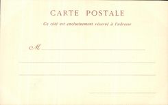 CPA Chartres View taken of Courtille