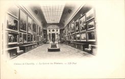 CPA Chateau de Chantilly La Galerie des Peintures