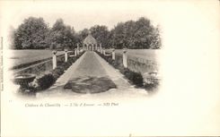 CPA Chateau De Chantilly L'lle D'Amour 