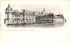 CPA Chateau De Chantilly Cote Ouest 