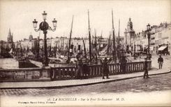 CPA La Rochelle on the Port St Saver Boats