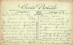 CPA La Rochelle Statue of the admiral Duperre and course of the ladies