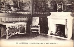 CPA La Rochelle Town hall Room of the Guiton Mayor