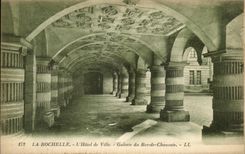 CPA La Rochelle the Town hall Gallery of Rez de Chaussee