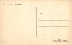 CPA La Rochelle Entrance of the Port